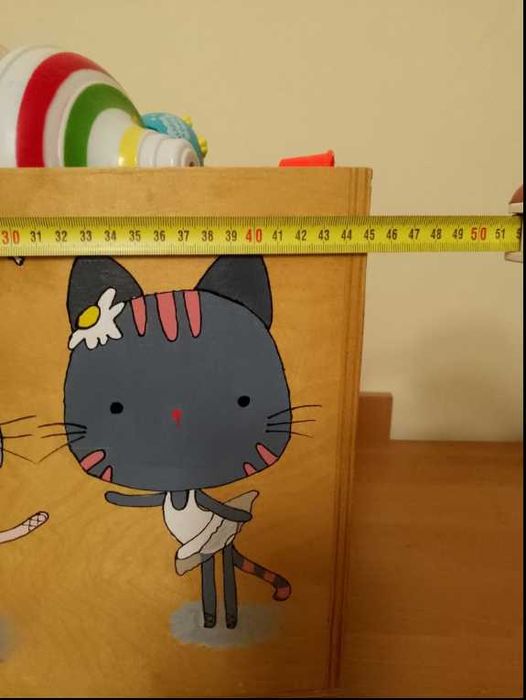 Ящик для іграшок, пересувний