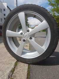 Alufelgi 17 4x108 komplet z oponami 215/45