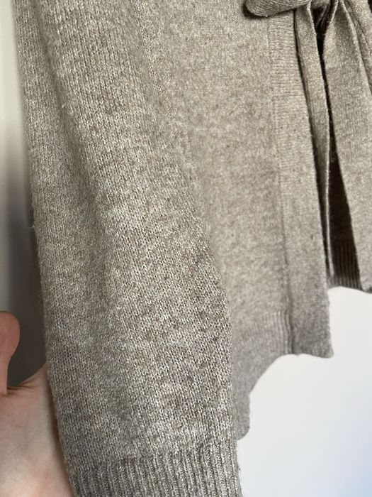 Sweter damski ciążowy i do karmienia H&M Mama XS kardigan kopertowy