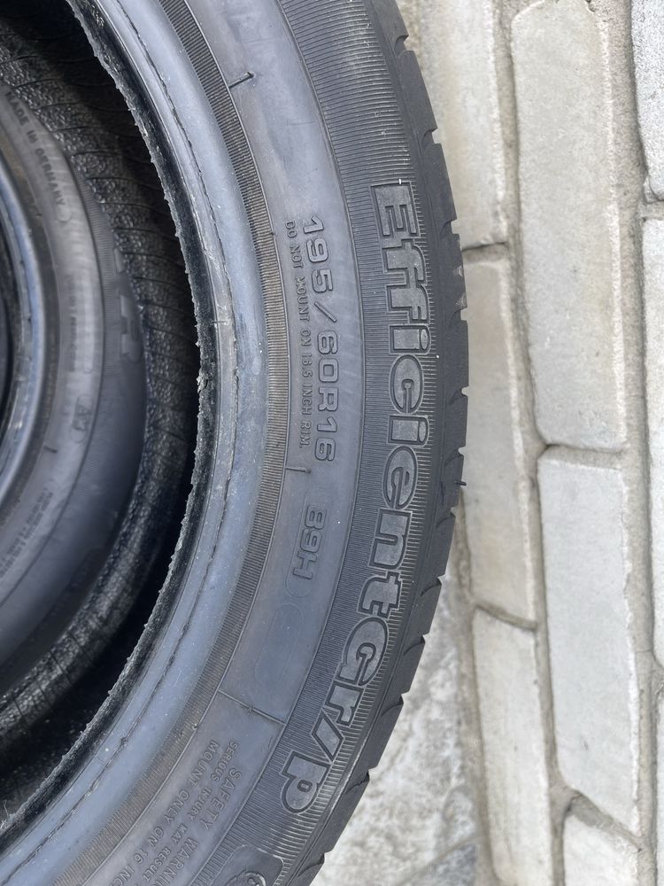 Резина Літо б/у Goodyear 195/60R16