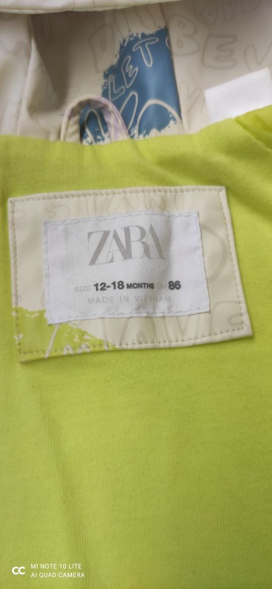 Куртка дощовик zara