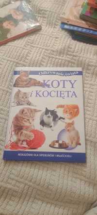 Koty i kocięta książka odkrywanie świata