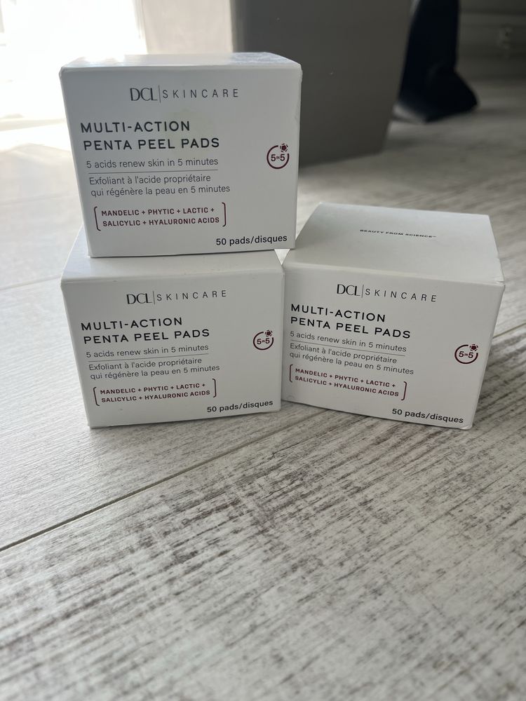 Мультикислотні пади penta peel DCL