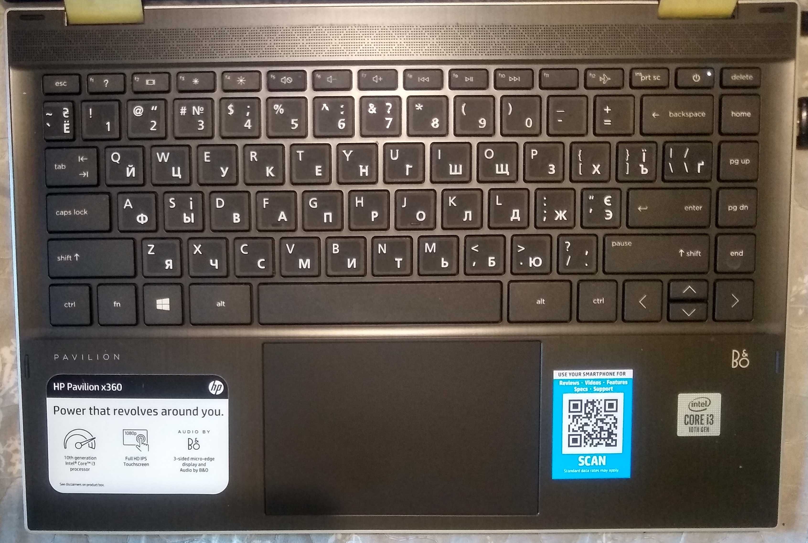 HP Pavilion x360 14m-dw0013dx•14"HD•Intel i3-1005G1•16GB•256GB SSD