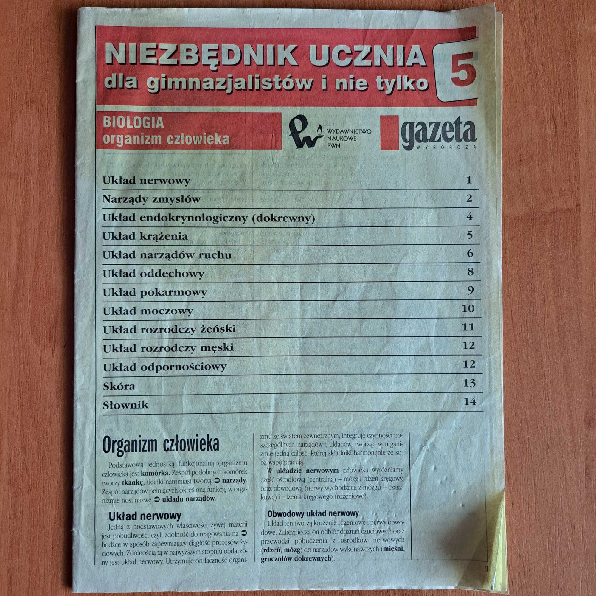 Gazetki- Niezbędnik ucznia 3 szt