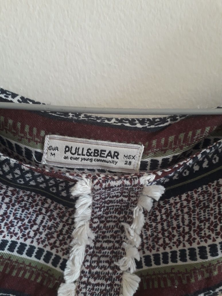 Vestido preto da Pull & Bear