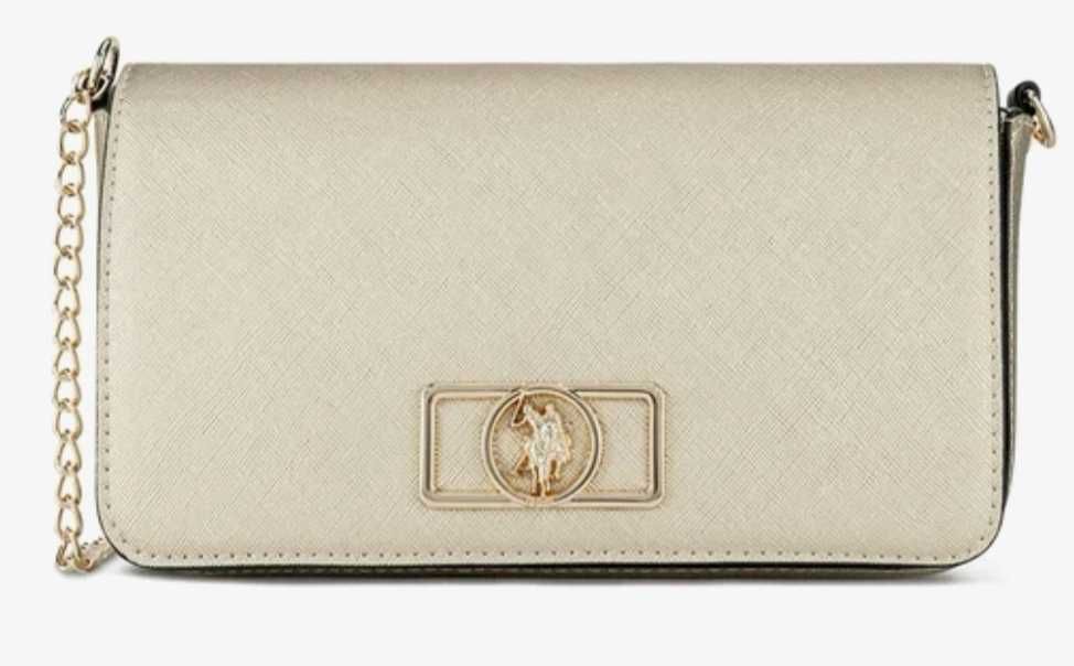 Na Lewara Torebka U.S. Polo Assn. BEUXT6456WVP Golden