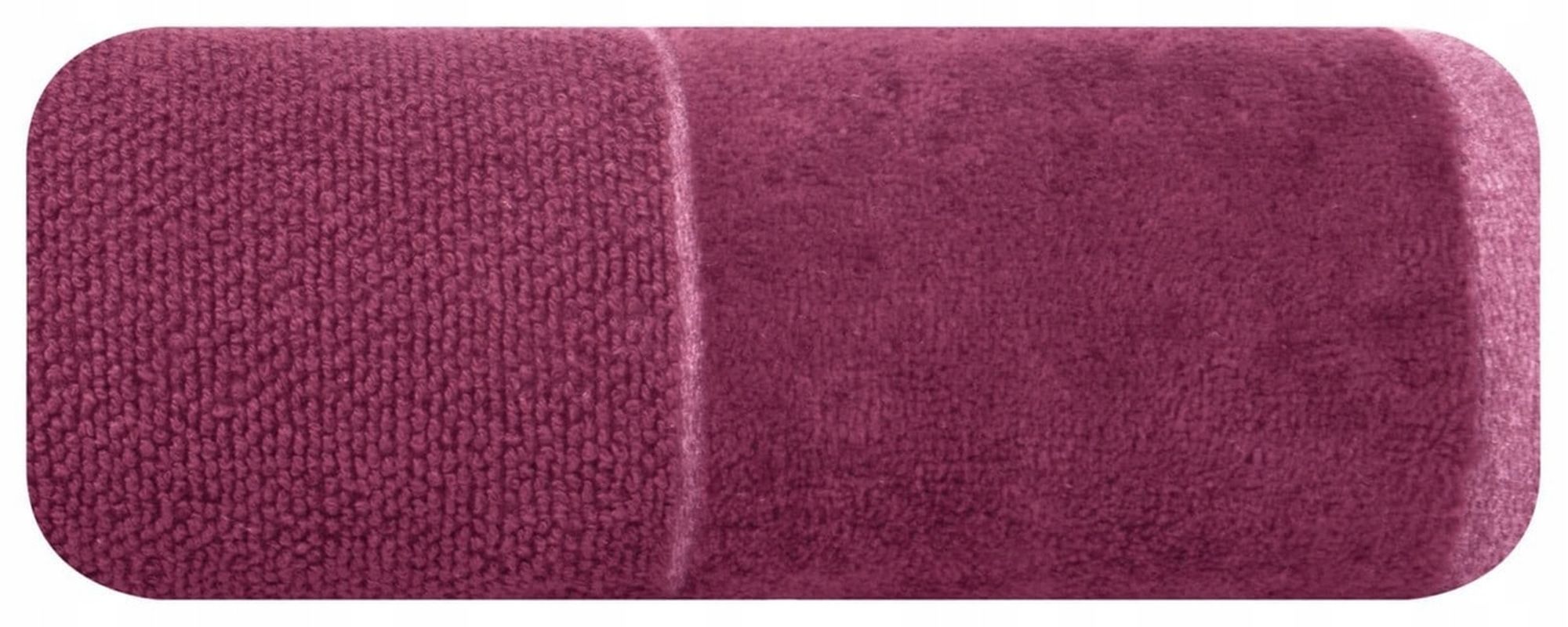Ręcznik kąpielowy bawełniany frotte Lucy 500g/m2/70x140 amarantowy