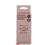 2 filtros de carvao aditivado