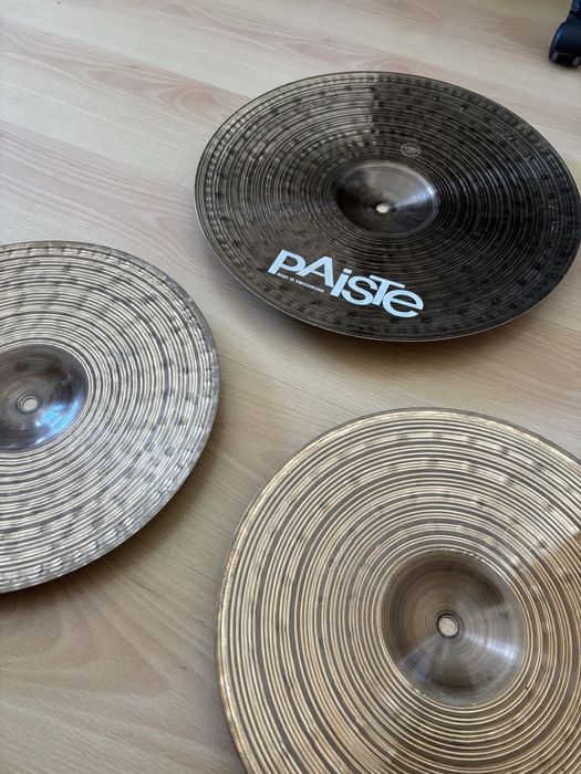 Conjunto Pratos Paiste 900 Series - Hi Hat e Crash