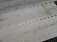 Blat drewniany - Dębowa deska heblowane o grubości 4,5 cm- 14 cm szer.