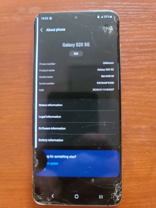 Розборка, по-детально продам Samsung S20, s20FE, S20 Ultra, Note 20