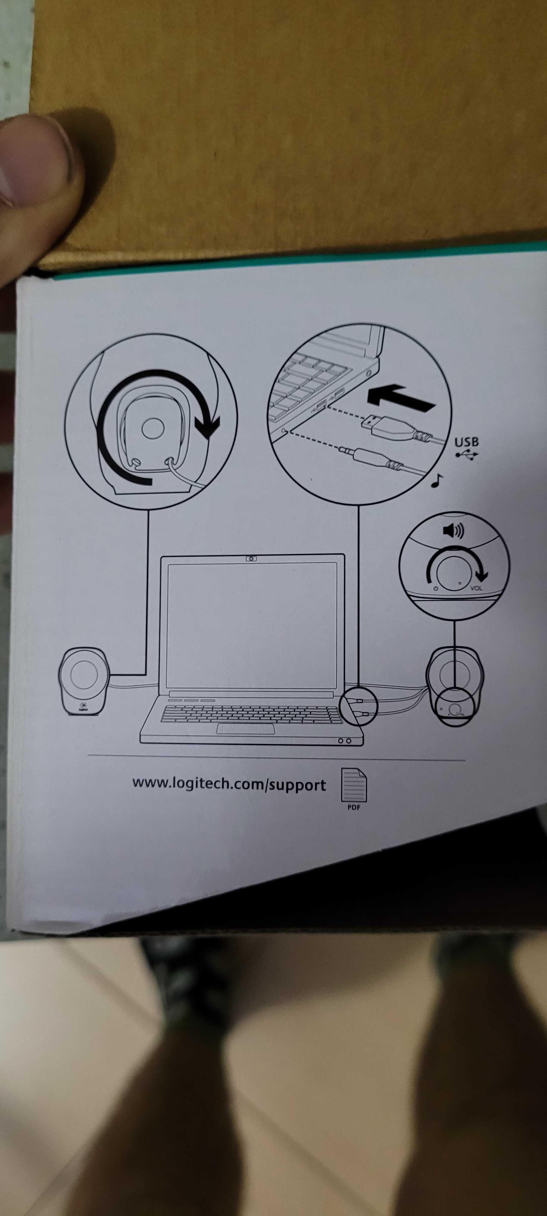 Продається Акустична система Logitech z120 stereo speakers