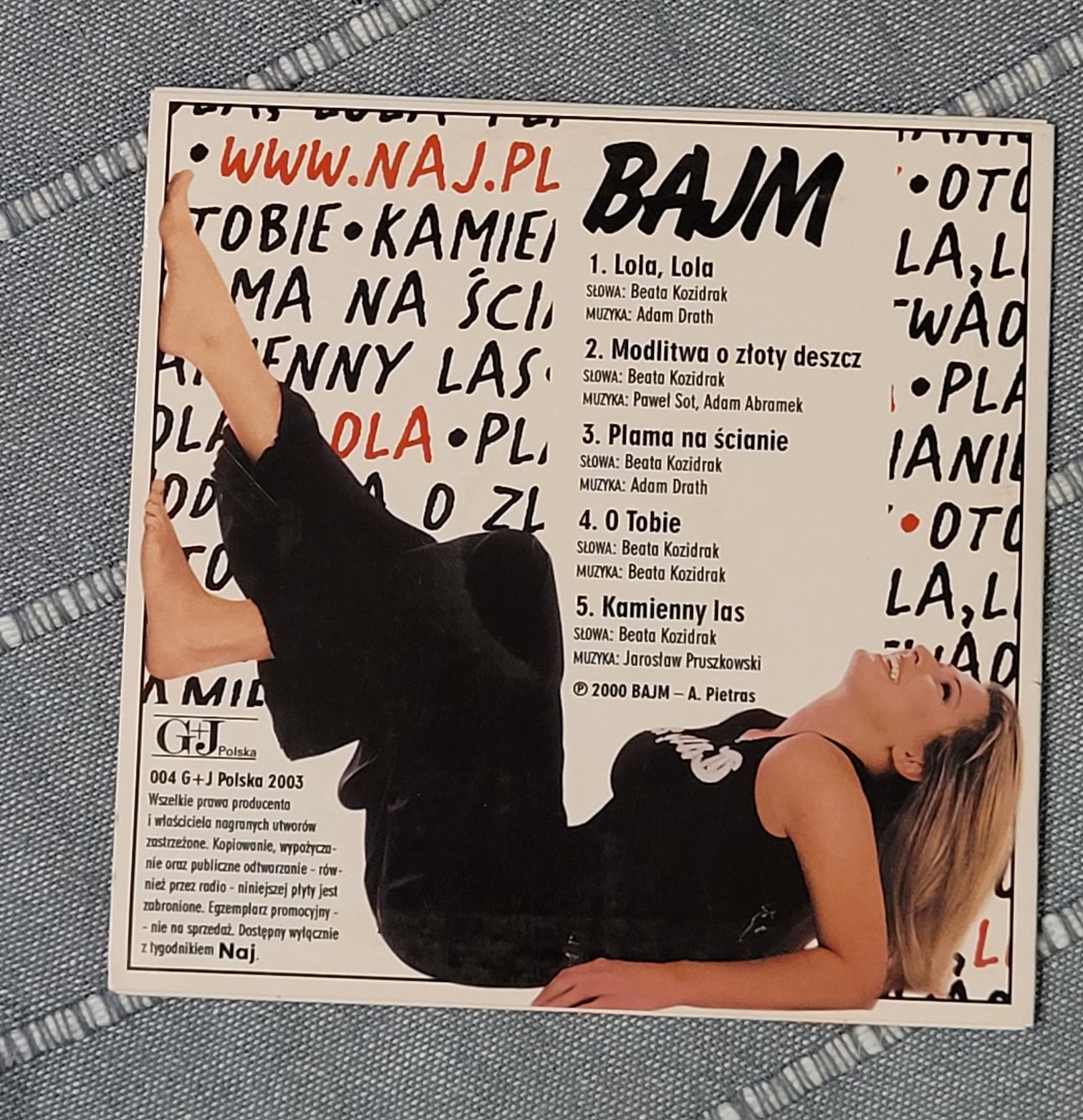 Bajm Płyta CD Największe przeboje