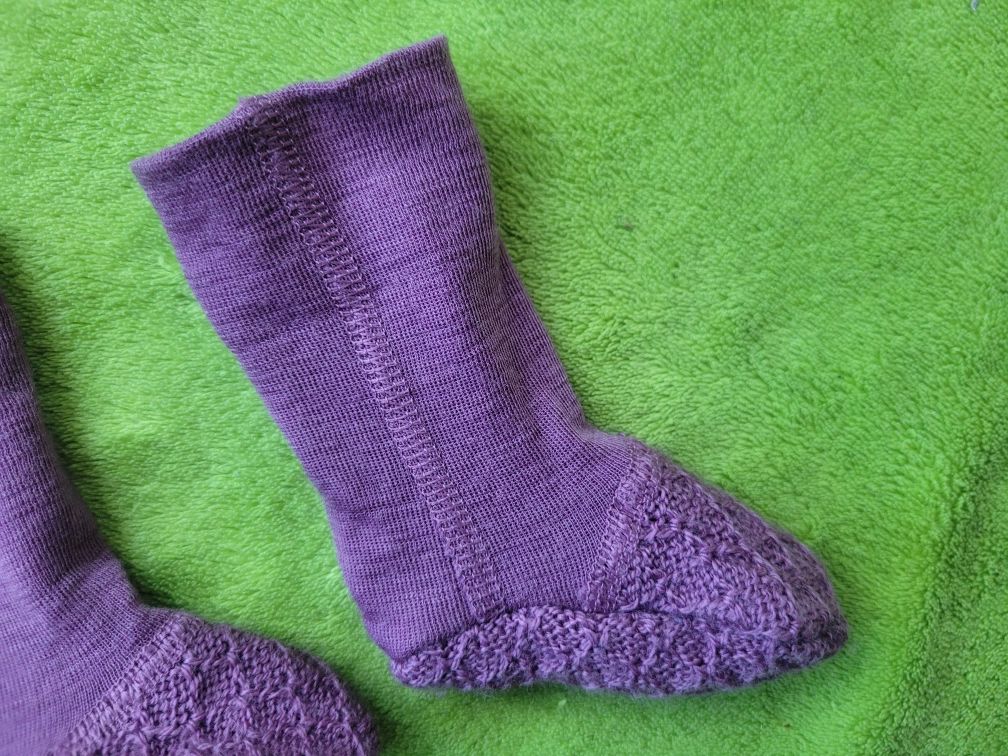 Joha r 60 merino wełna 100proc merino wełna skarpetki niechodki papcie