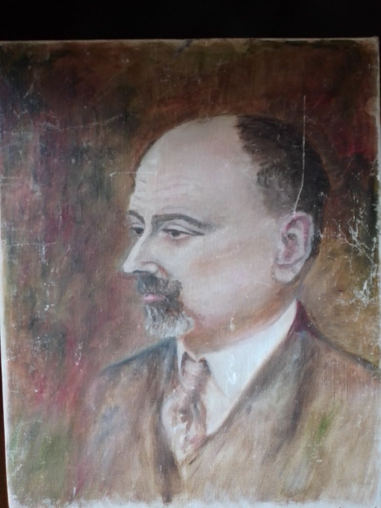 Retrato de pintura a óleo