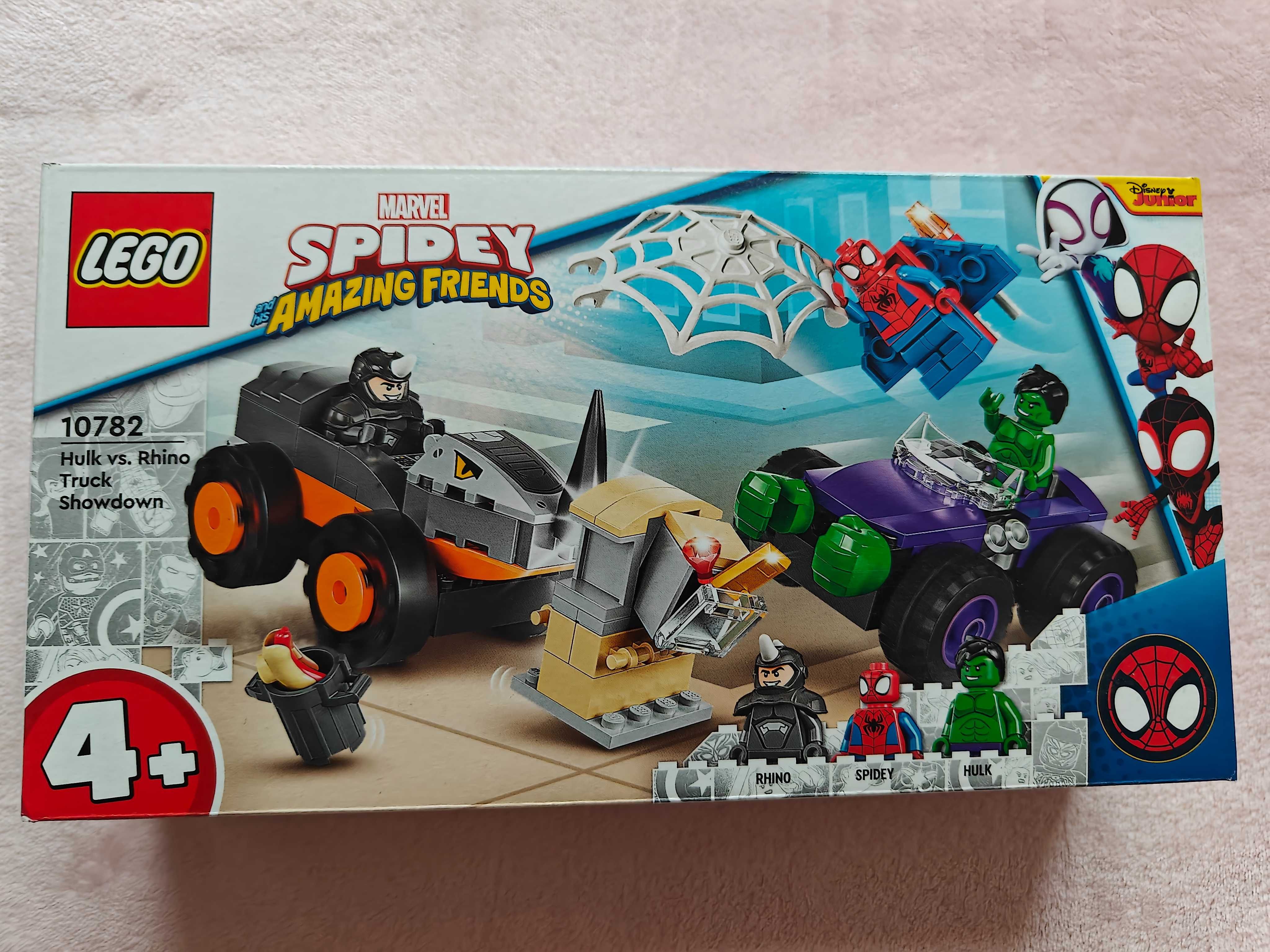 LEGO 10782 Marvel Hulk kontra Rhino - starcie pojazdów NOWE