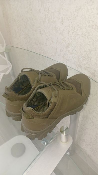 Тактичні шкіряні чоловічі кросівки