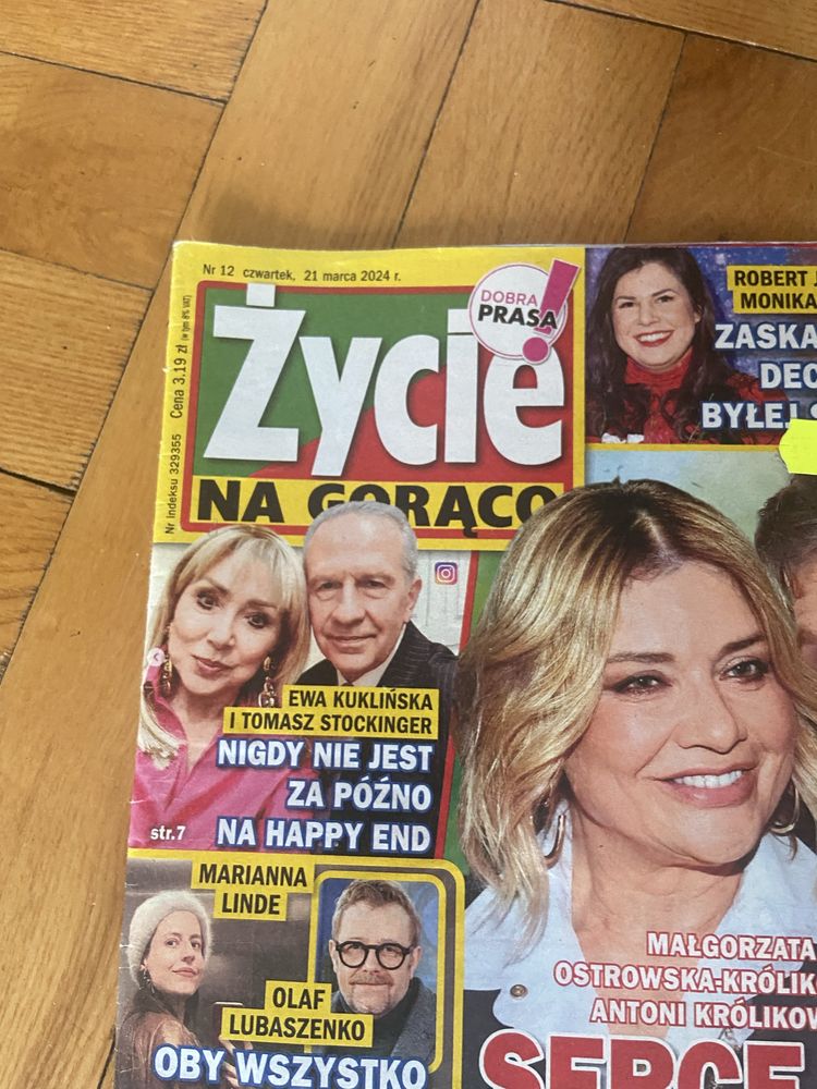 9 sztuk gazet życie na gorąco chwila dla ciebie