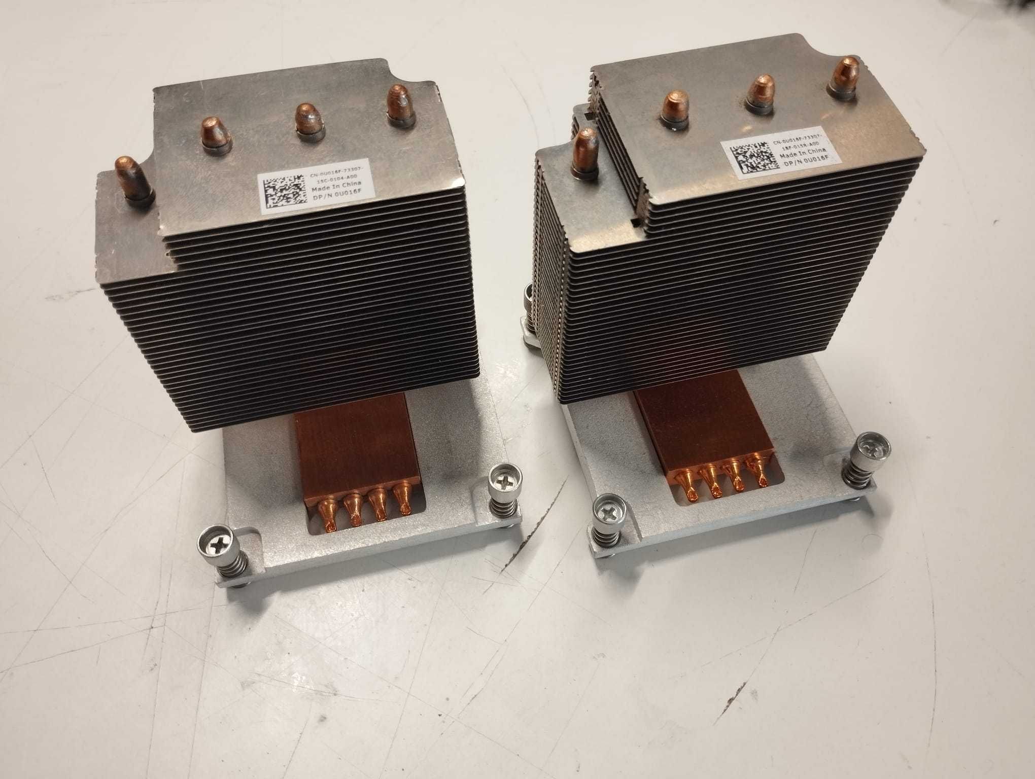 2x dell precision heatsink dp/n 0u016f