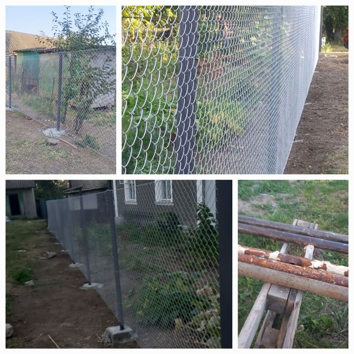 Огорожа, з фундаментом і без