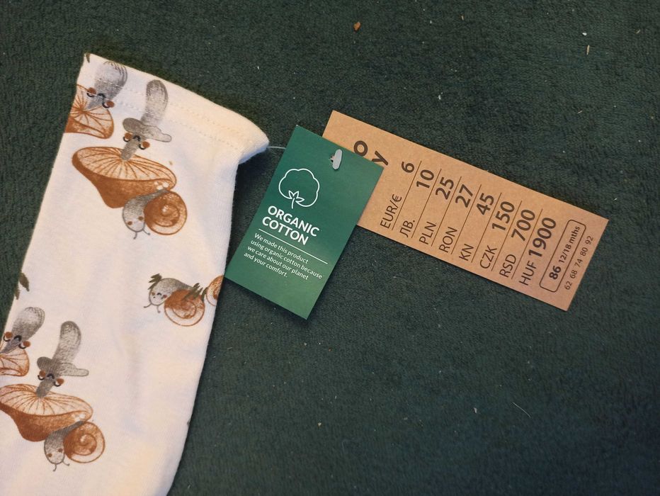 Śpiochy 3szt Organic Cotton 86