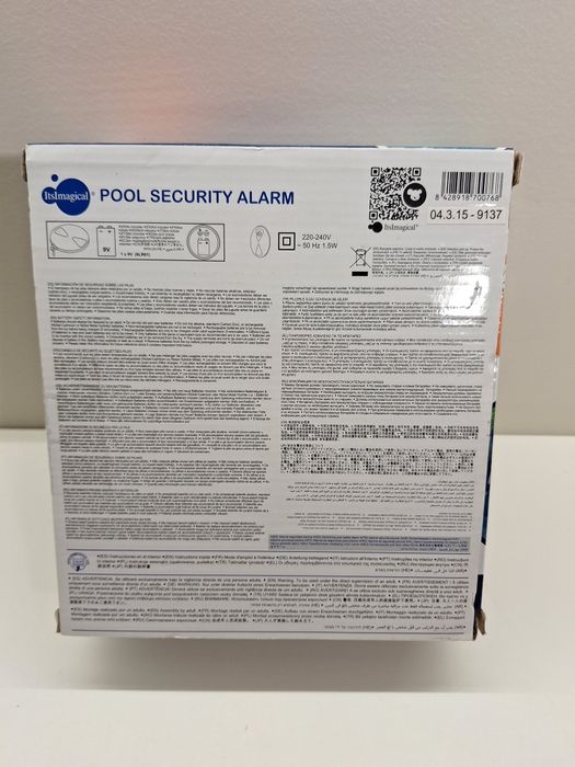 Alarme de queda em piscina