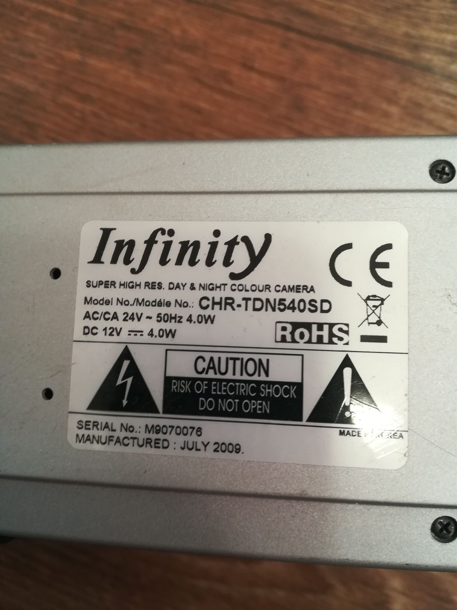 Камера видеонаблюдения Infinity CHR-TDN540SD