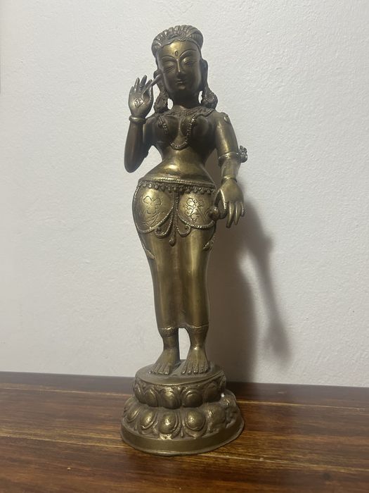 Hinduska bogini mosiądz