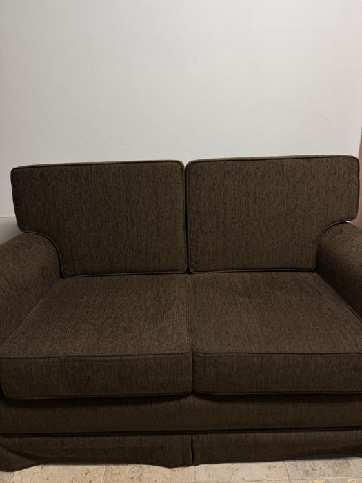 Sofá Vintage de 2 Lugares Castanho (Novo) - Com fatura, Custou 850€