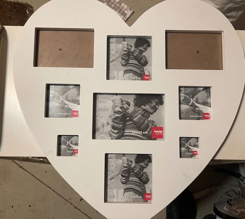 Ramka na zdjęcie serce