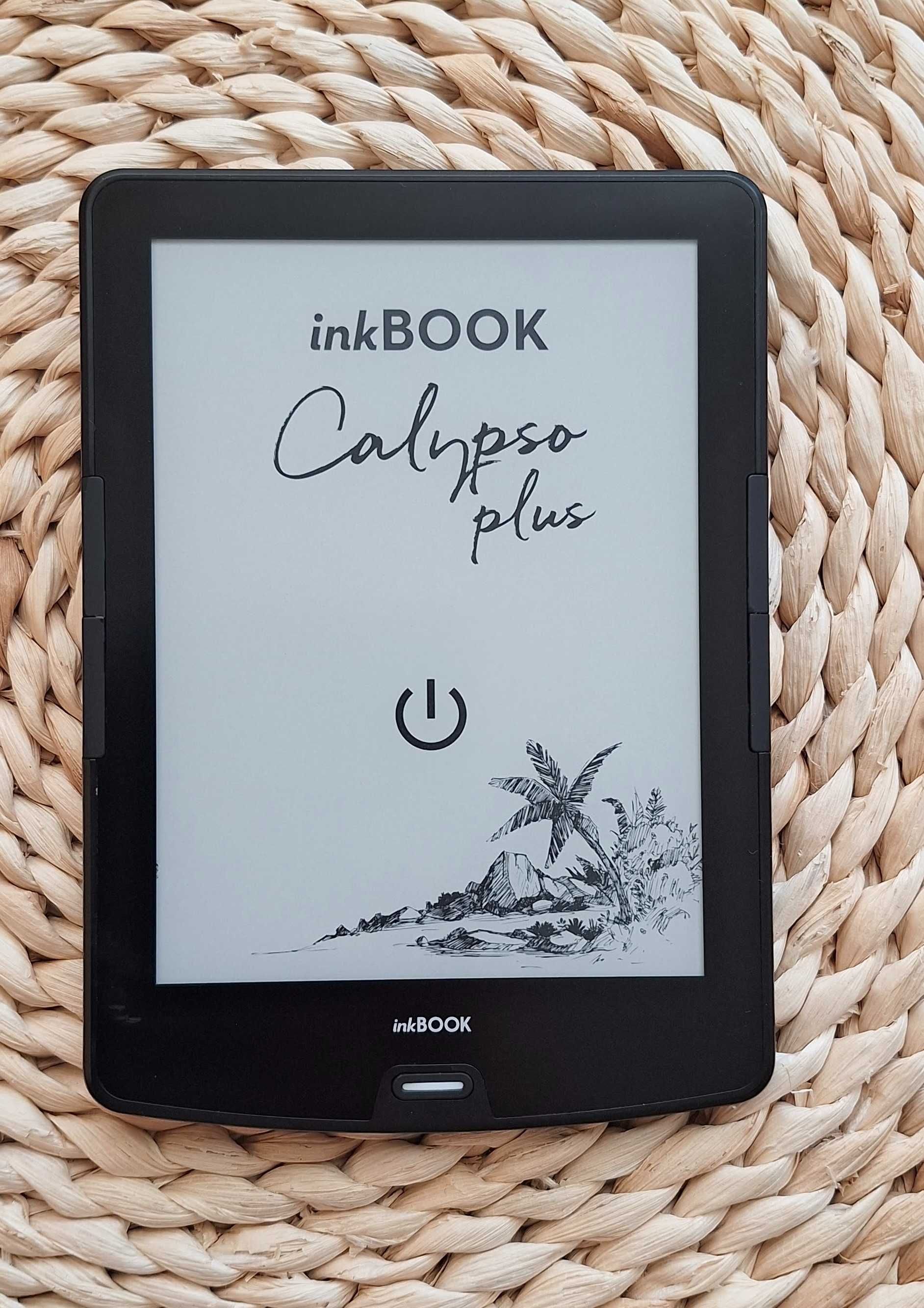 Czarny czytnik ebooków Inkbook Calypso Plus sprawny