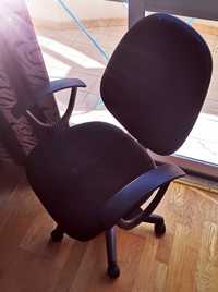 Cadeira de escritório tecido preto