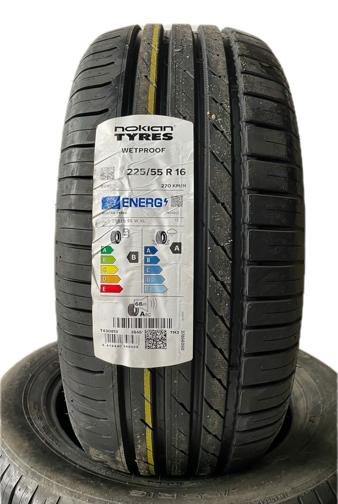 1x Nokian Tyres WETPROOF 225/55ZR16 99W XL lato DOT 21