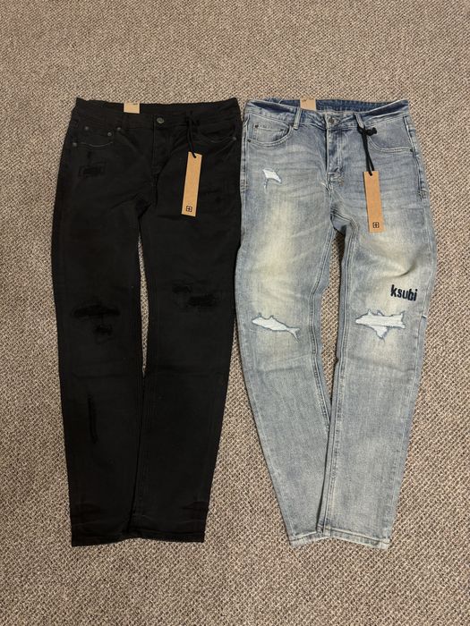 Джинси Ksubi Slim Fit Amiri/Purple