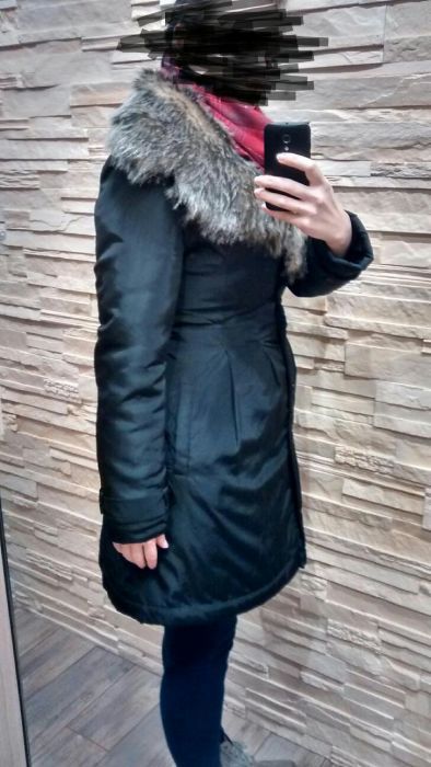 Płaszcz zimowy, nowy, r.38, RYŁKO