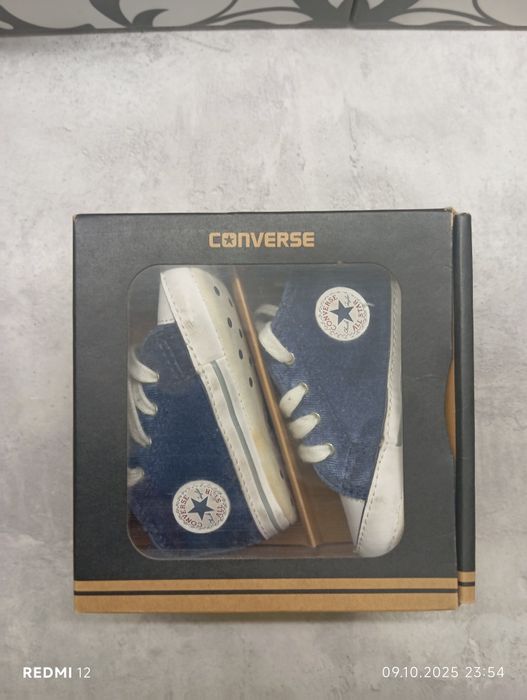 Фірмові пінетки Converse 19 розмір