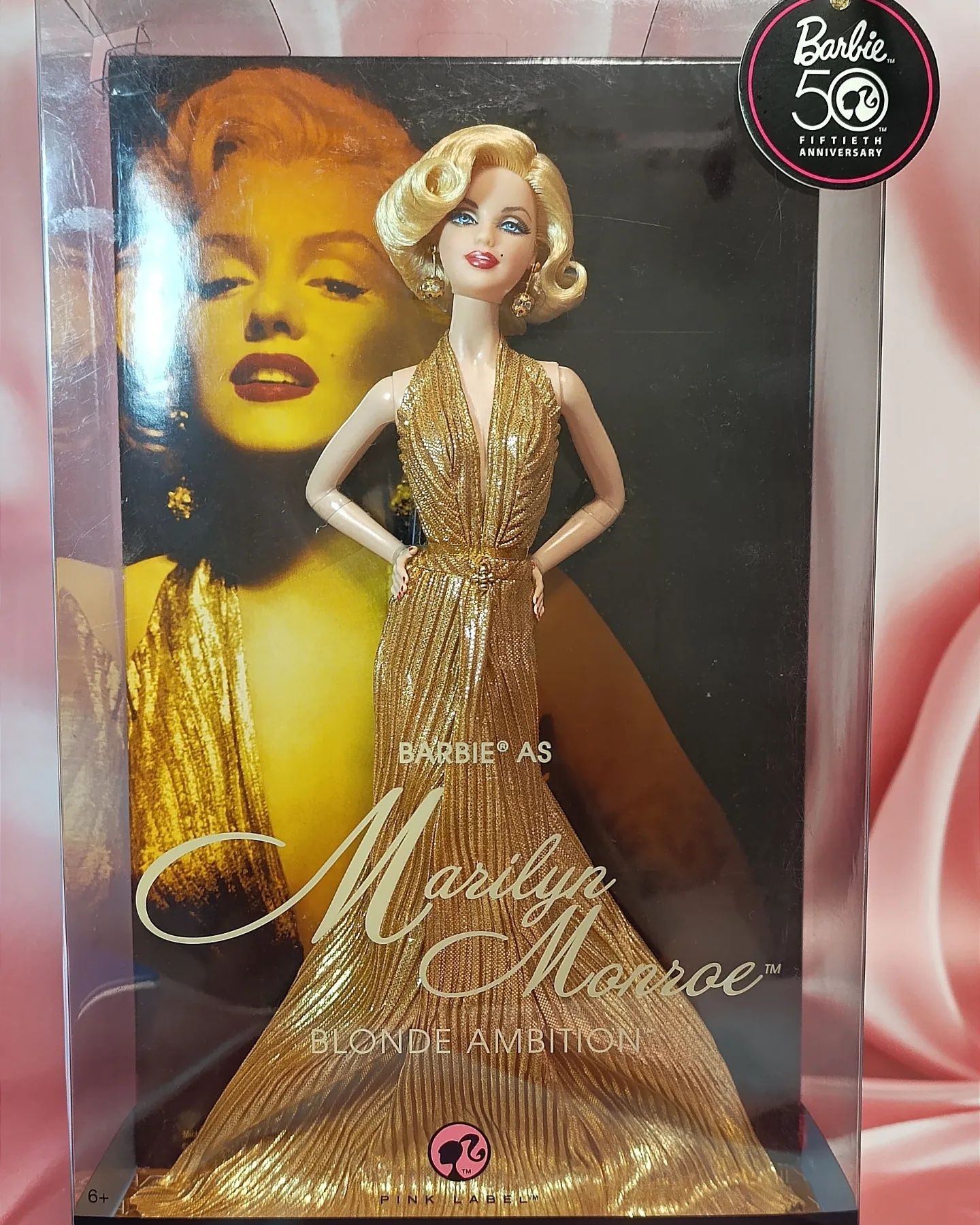 Barbie Marilyn Monroe 2008 Pink Label