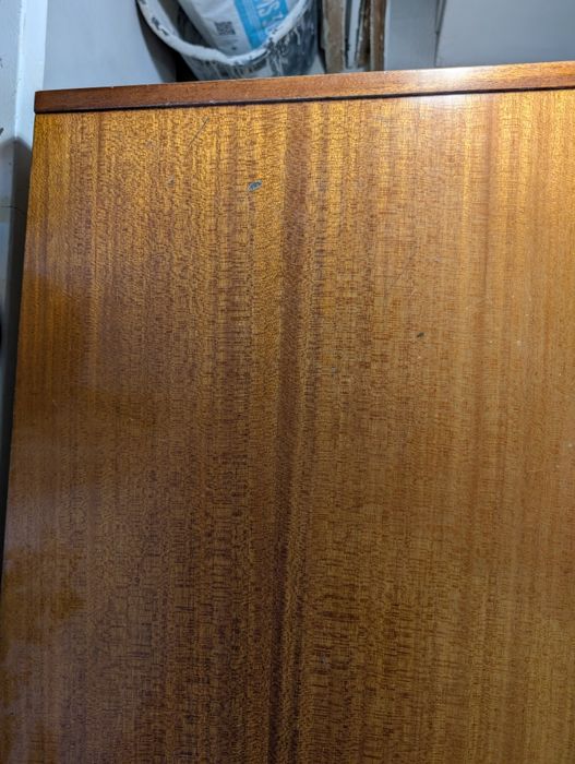 Komoda PRL Violetta jamnik wysoki połysk