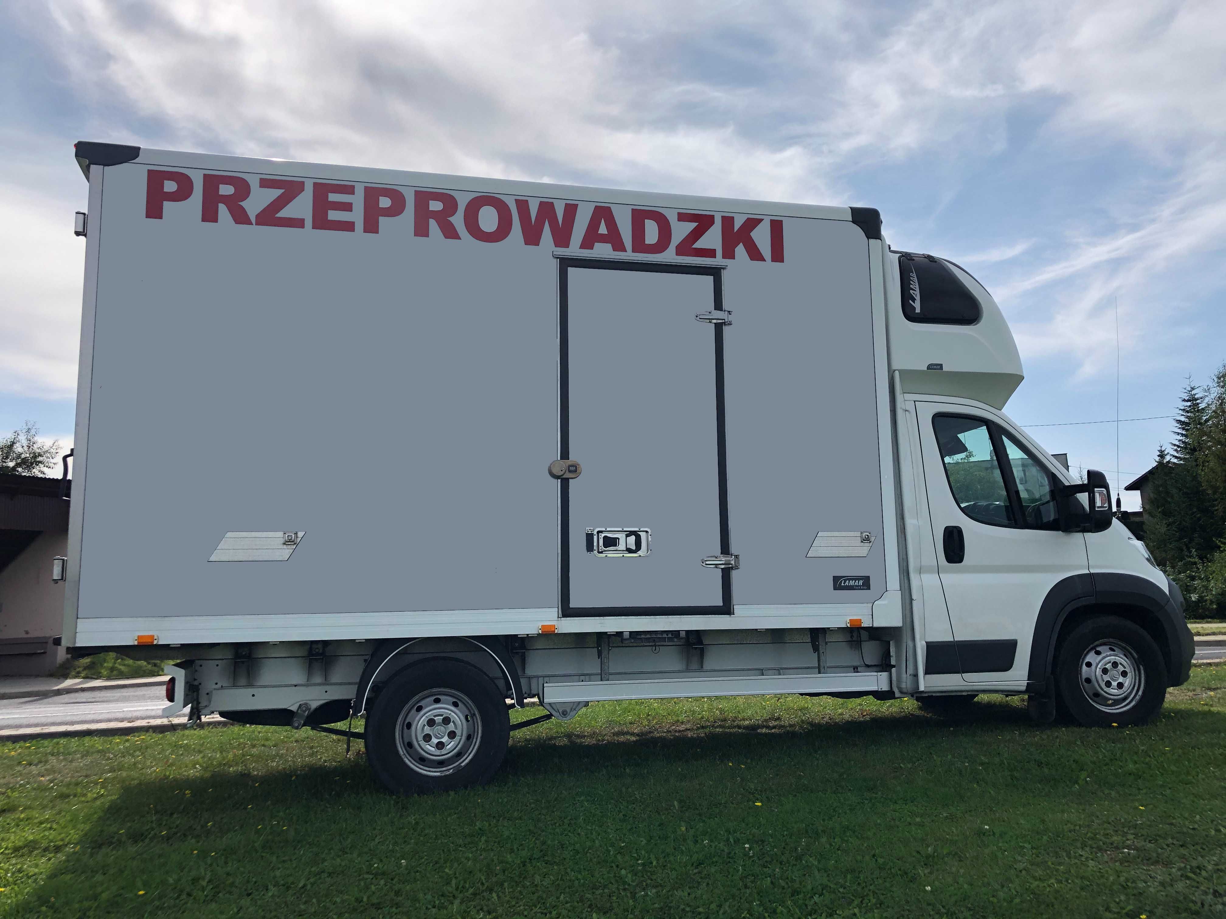 Przeprowadzki kompleksowe krajowe i międzynarodowe 24h, darmowa wycena