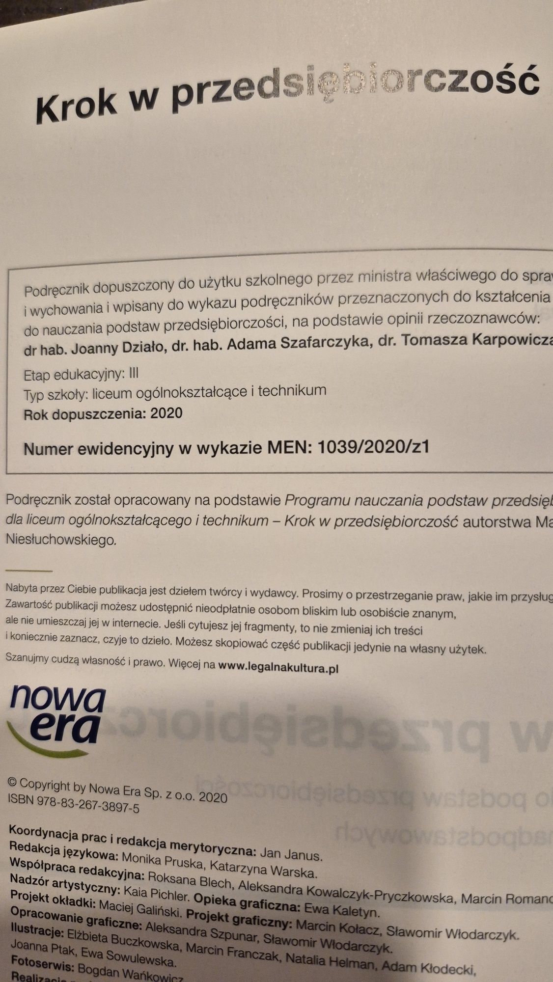 Podręcznik krok w przedsiebiorczosc