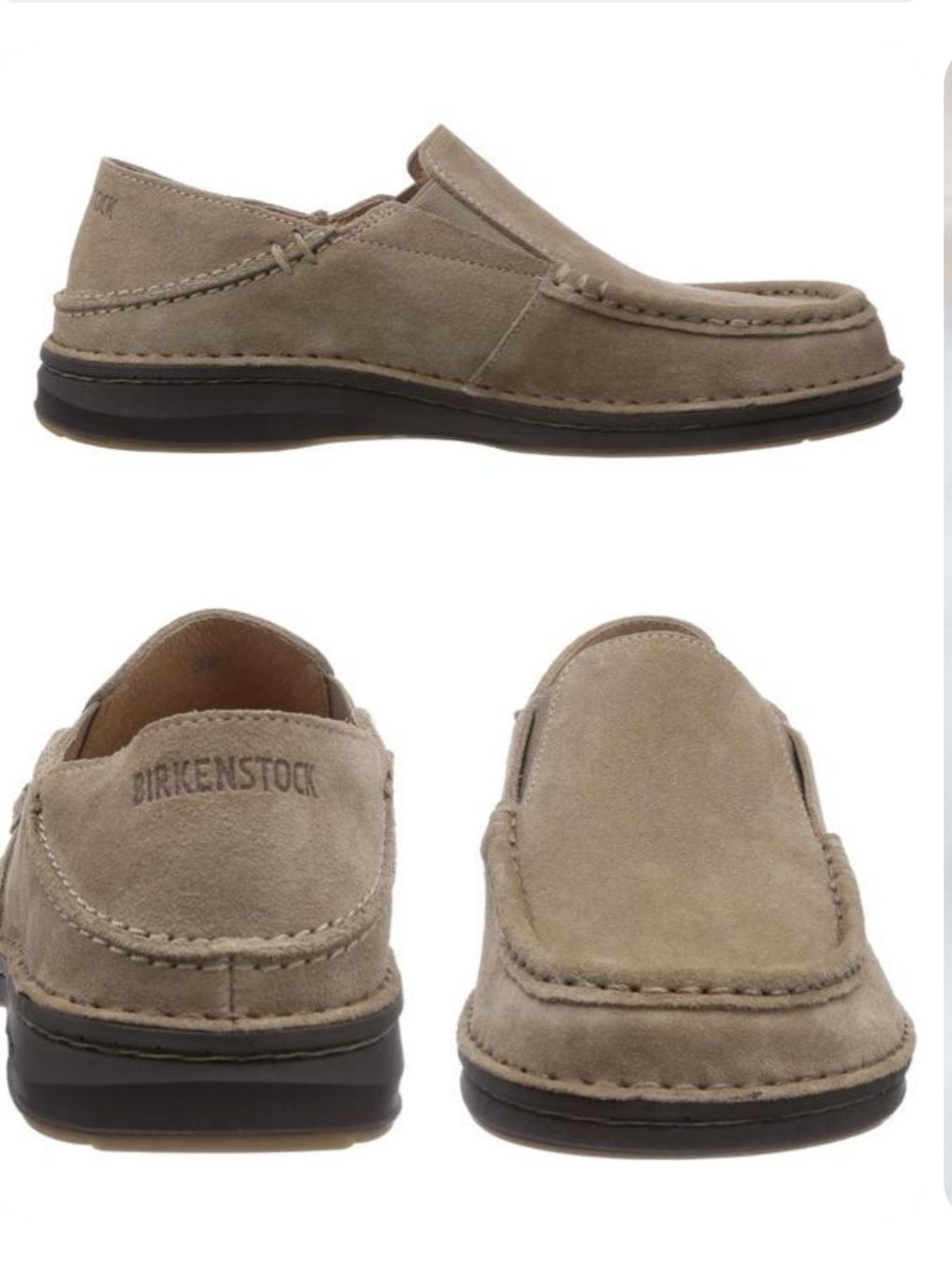 BIRKENSTOCK DUMA 43/28 замшеві туфлі лофери мокасини мюлі
