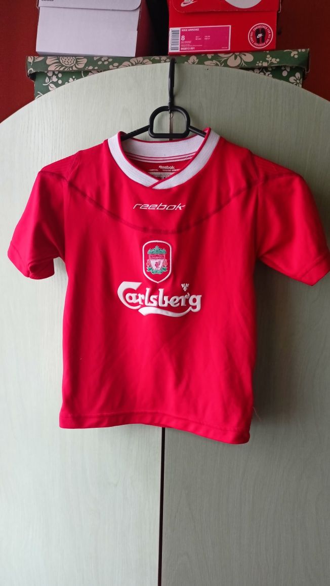 Koszulka piłkarska dziecięca Reebok Liverpool 2002/2004