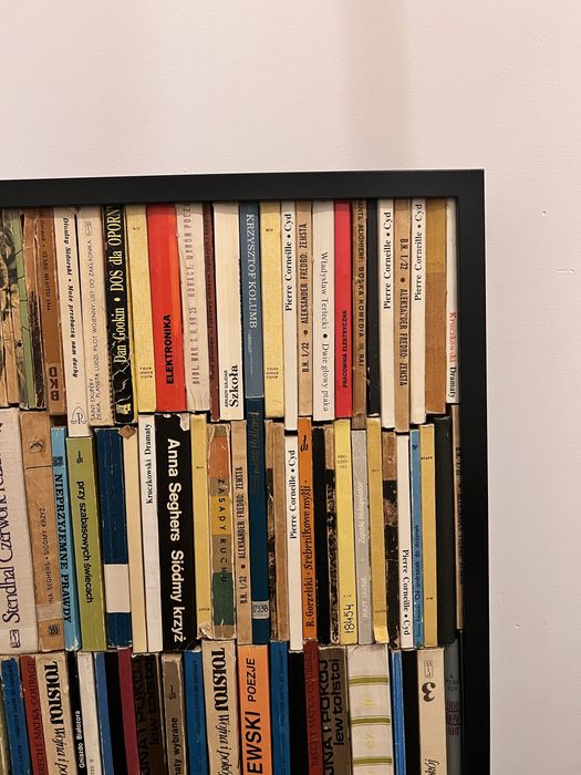 Obraz Handmade z ksiazek 93x63