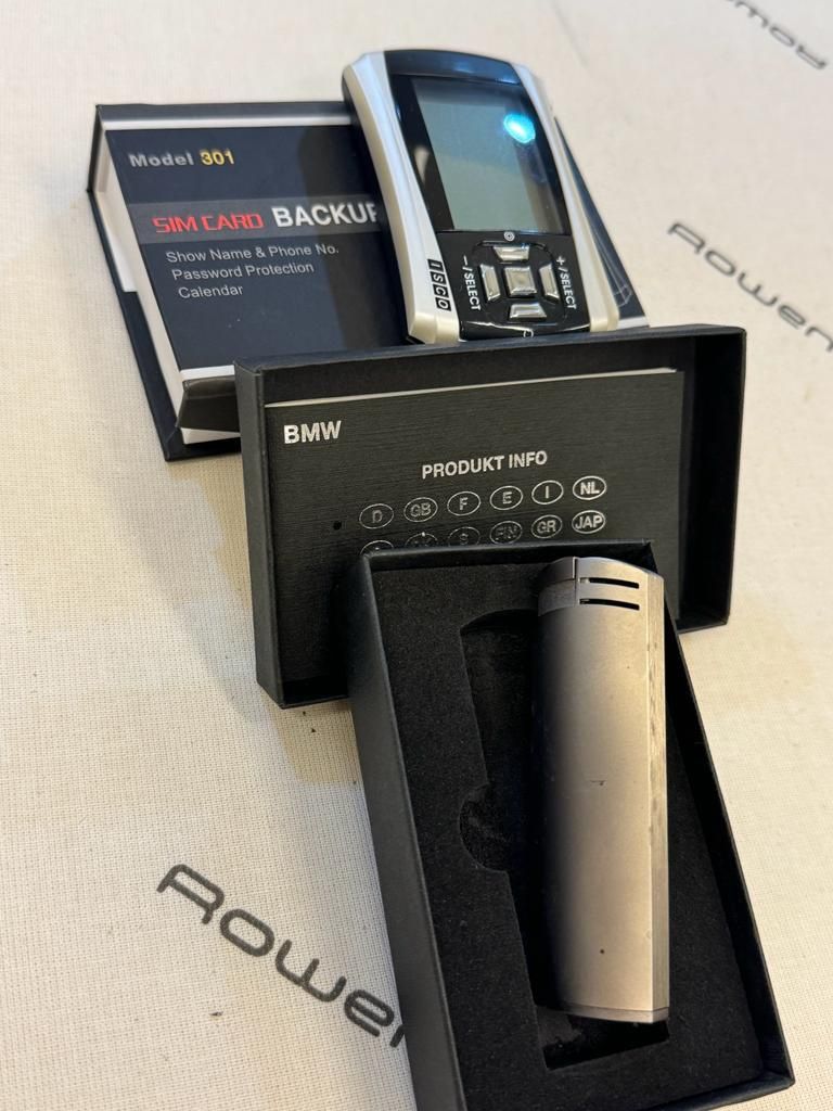 Backup Sim Card Device + isqueiro BMW