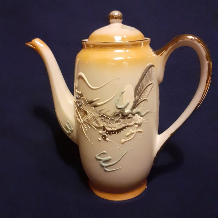 Serviço de café em porcelana