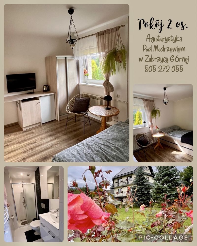 Noclegi w górach- Babia Góra, Beskidy - pokój 2 osobowy - JACUZZI