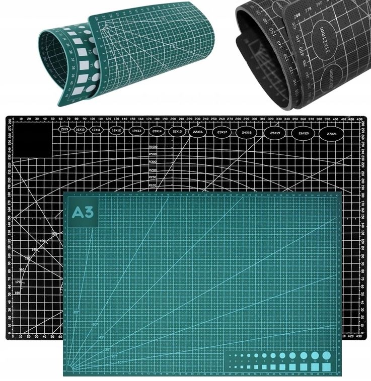 Mata modelarska techniczna A3 30x45cm cięcia biurku samoregenerująca