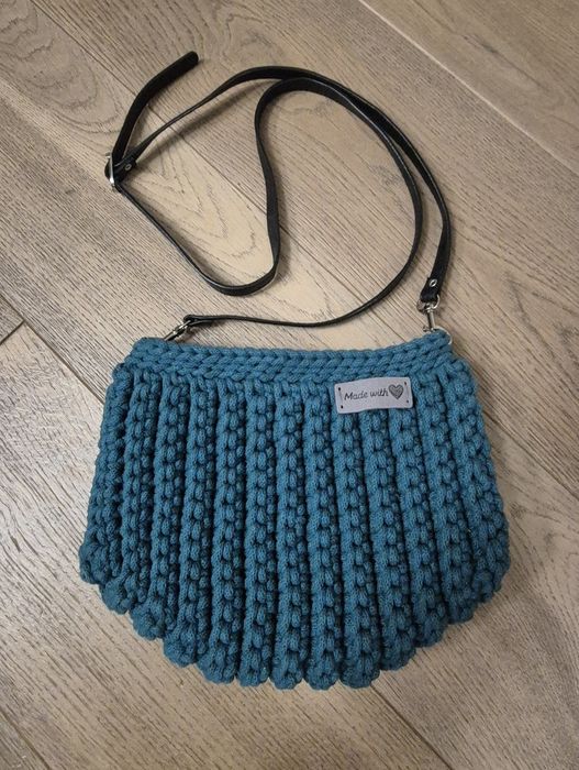 Torebki ze sznurka bawełnianego 5mm - unikalne, ręcznie robione