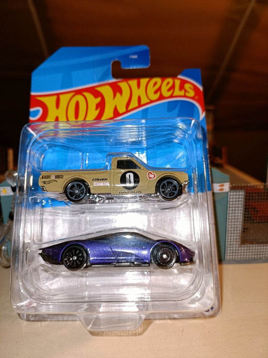 Hot Wheels dwupak Datsun 620 McLaren Speedtail